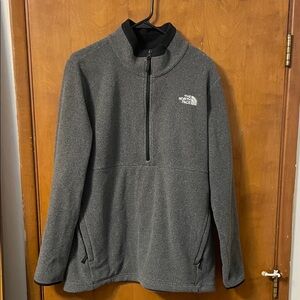 The North Face Charcoal Quarter-Zip Pullover